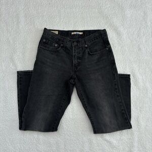 Levi's Vintage Y2K Middy Ankle Bootcut Jeans – Premium Black Denim